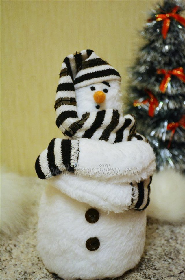 Майстер клас Замерзлий сніговик Майстер клас Замерзлий сніговик