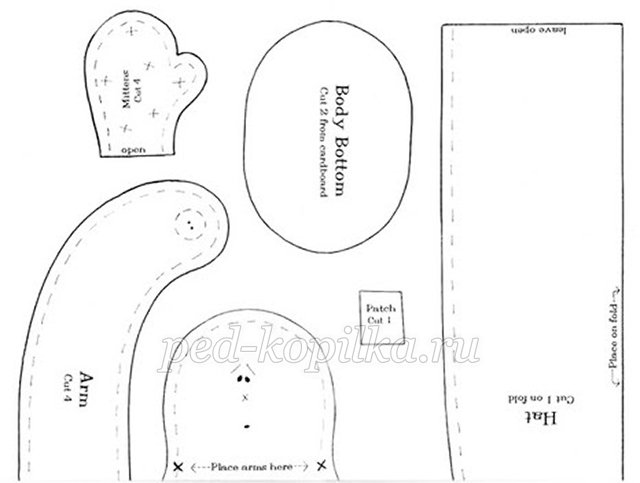 Майстер клас Замерзлий сніговик Майстер клас Замерзлий сніговик