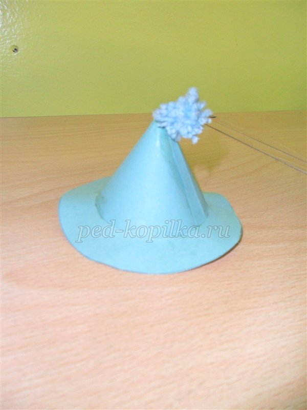 Майстер-клас Казковий сніговик з помпонів Майстер-клас Казковий сніговик з помпонів