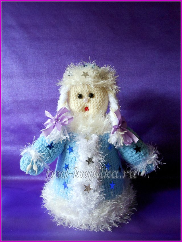 Снігуронька, пов'язана гачком Снігуронька, пов'язана гачком