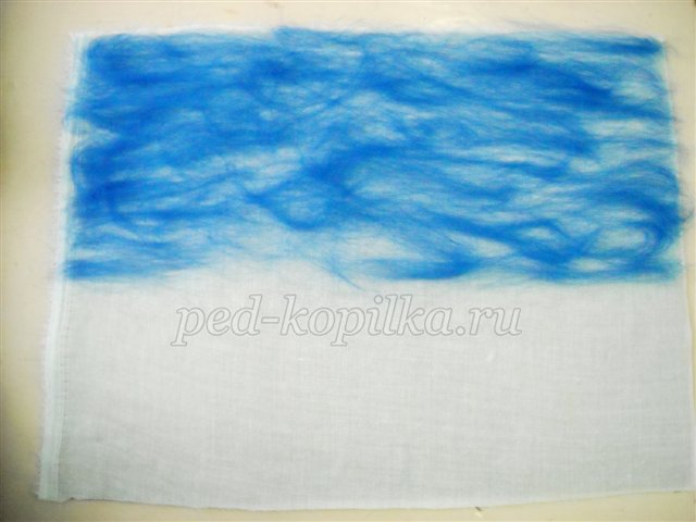 Картина з вовни Ніч перед Різдвом. Подарунок на Новий рік