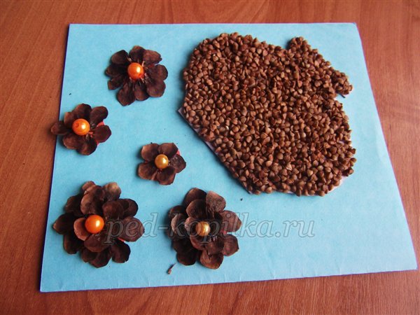 Осіннє панно з природного матеріалу. Майстер-клас Осіннє панно з природного матеріалу. Майстер-клас