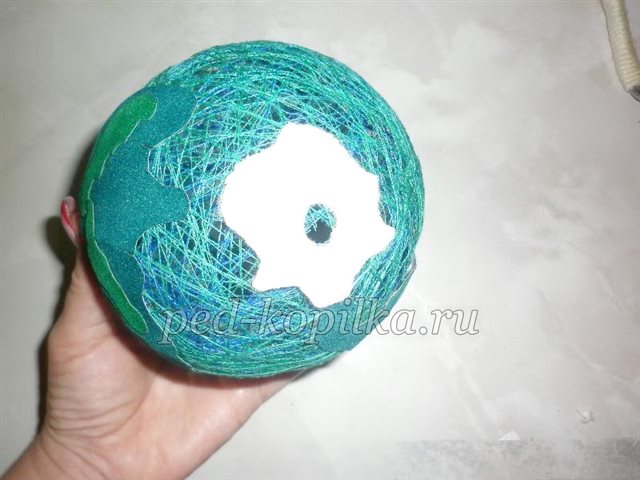 Подарунок на свято День Учителя. Глобус. Майстер-клас