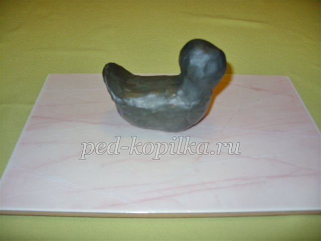 Поробка з природного матеріалу Курочка Чорнушка