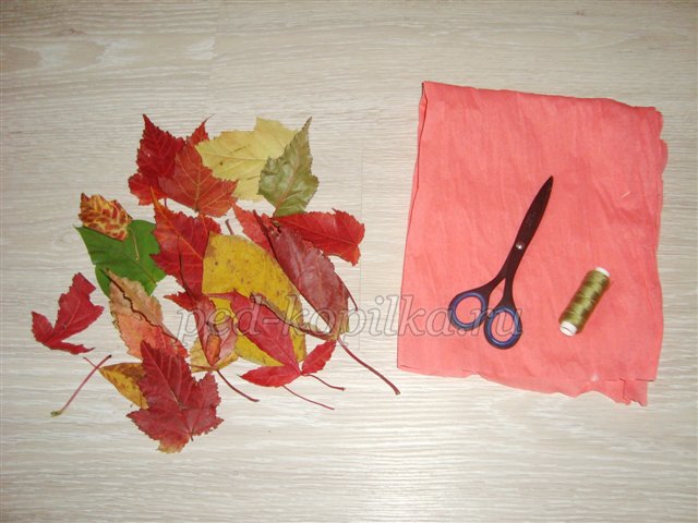 Троянди з осіннього листя. Майстер-клас Троянди з осіннього листя. Майстер-клас