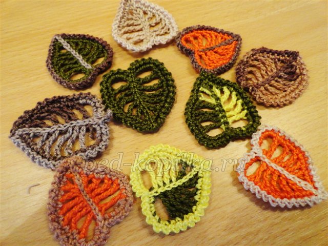 Майстер-клас. Панно «Фарби осені», пов'язане гачком Майстер-клас. Панно «Фарби осені», пов'язане гачком