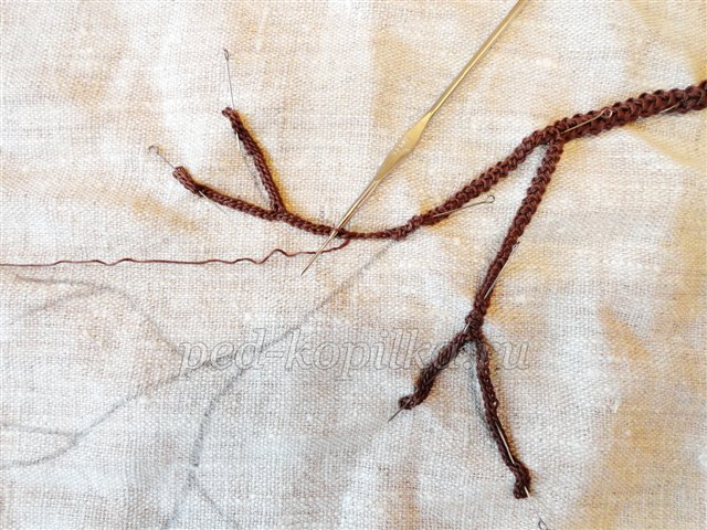 Майстер-клас. Панно «Фарби осені», пов'язане гачком Майстер-клас. Панно «Фарби осені», пов'язане гачком