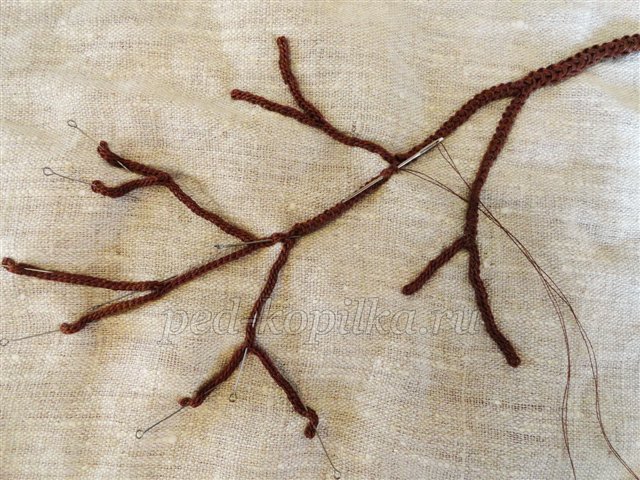 Майстер-клас. Панно «Фарби осені», пов'язане гачком Майстер-клас. Панно «Фарби осені», пов'язане гачком