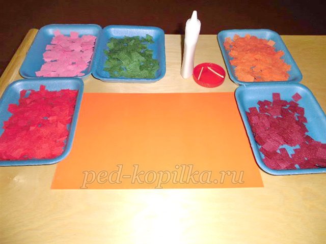 Гілка горобини з серветок. Майстер-клас