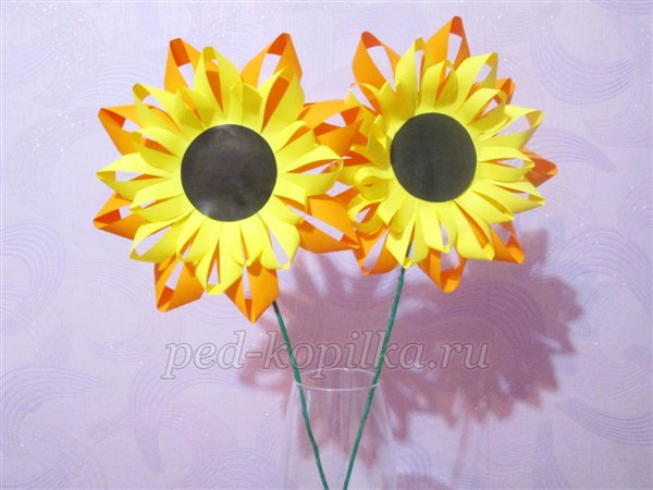 Соняшник своїми руками. Майстер-клас Соняшник своїми руками. Майстер-клас