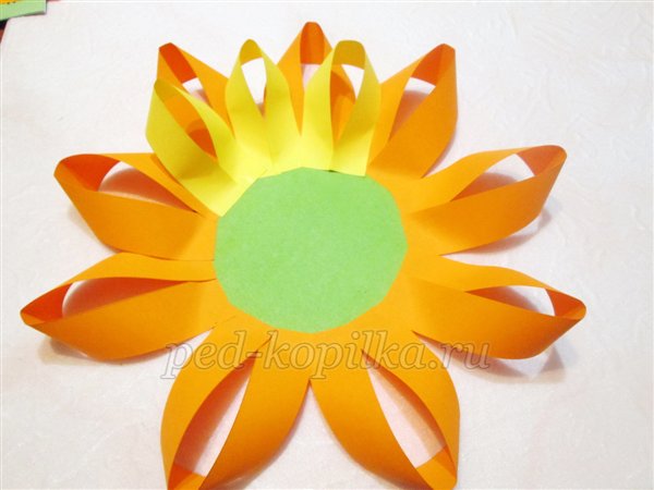 Соняшник своїми руками. Майстер-клас