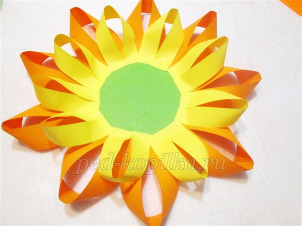 Соняшник своїми руками. Майстер-клас