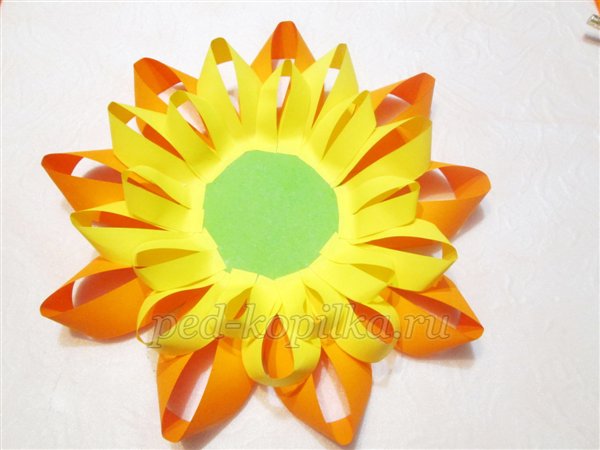 Соняшник своїми руками. Майстер-клас