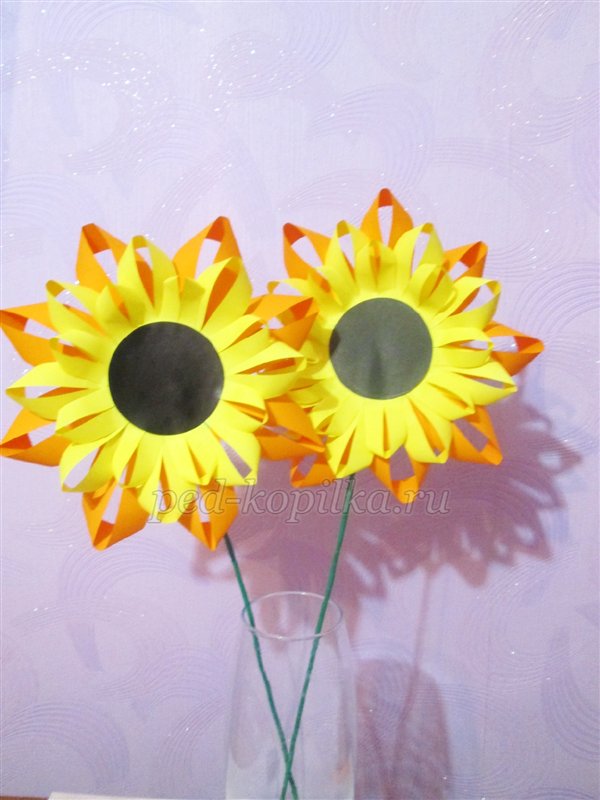 Соняшник своїми руками. Майстер-клас