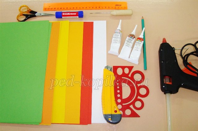 Осінній букет. Майстер-клас