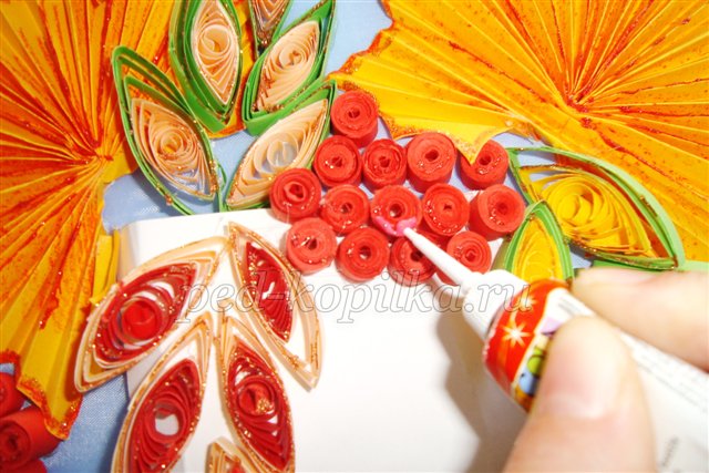 Осінній букет. Майстер-клас Осінній букет. Майстер-клас