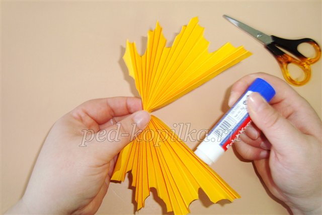 Осінній букет. Майстер-клас