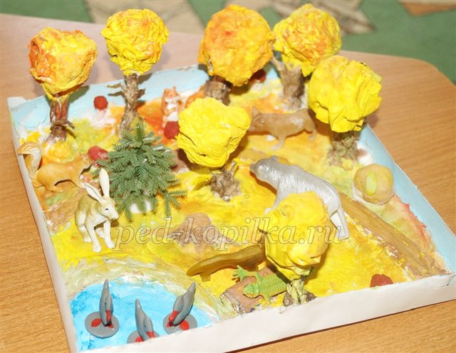 Макет Золота осінь Макет Золота осінь