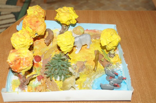 Макет Золота осінь Макет Золота осінь