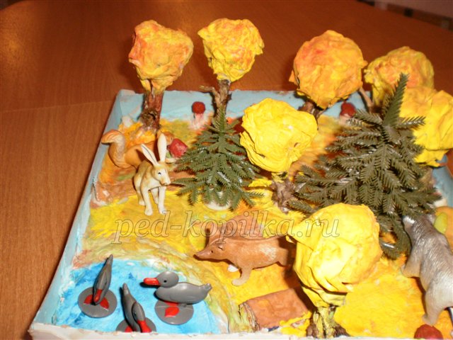 Макет Золота осінь Макет Золота осінь