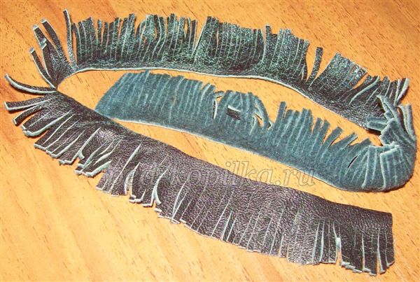 Картина з шкіри своїми руками. Майстер-клас