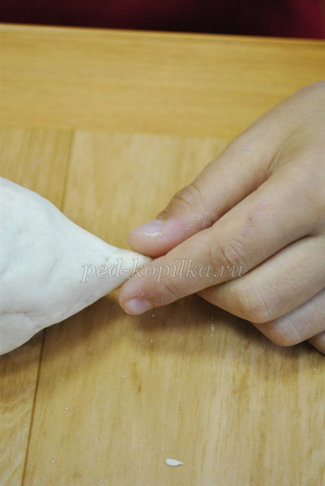 Осіння композиція з листя і солоного тіста своїми руками