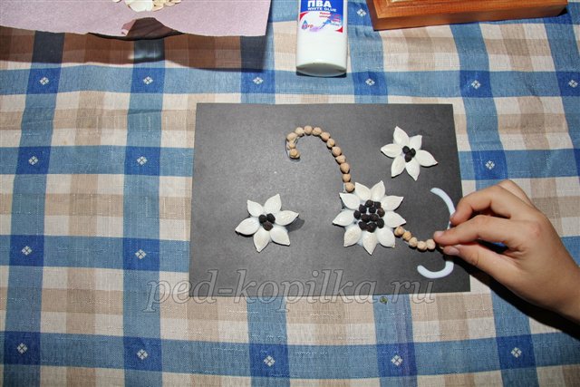 Вироби з природного матеріалу. Квіти з насіння. Майстер-клас Вироби з природного матеріалу. Квіти з насіння. Майстер-клас