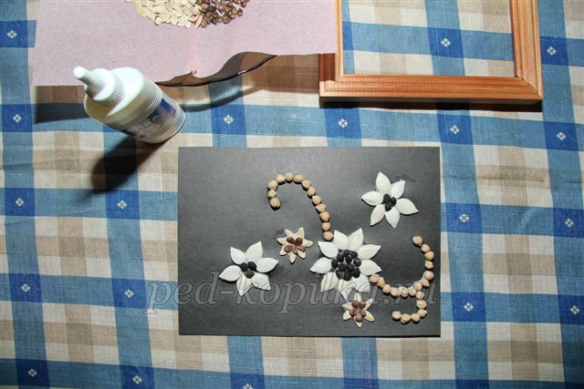 Вироби з природного матеріалу. Квіти з насіння. Майстер-клас Вироби з природного матеріалу. Квіти з насіння. Майстер-клас