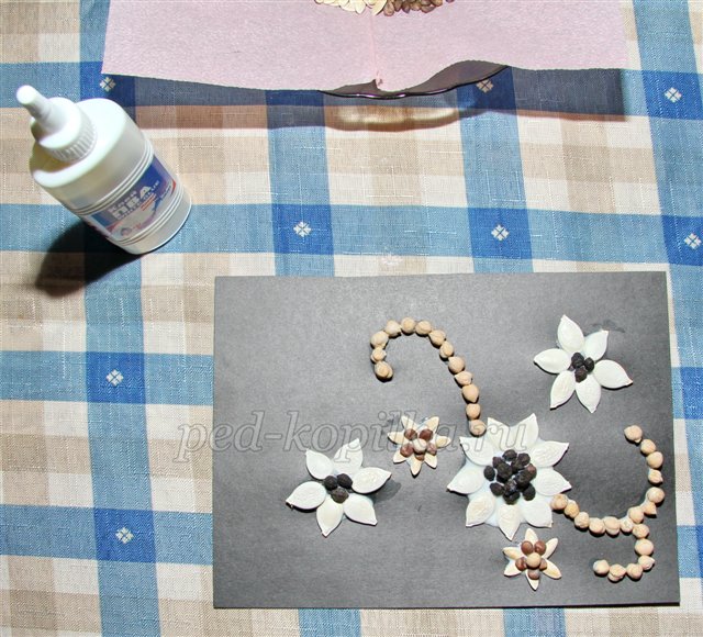 Вироби з природного матеріалу. Квіти з насіння. Майстер-клас Вироби з природного матеріалу. Квіти з насіння. Майстер-клас