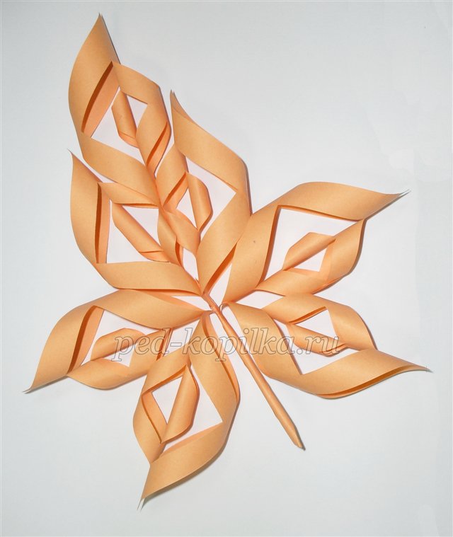 Об'ємний кленовий лист своїми руками. Майстер-клас Об'ємний кленовий лист своїми руками. Майстер-клас