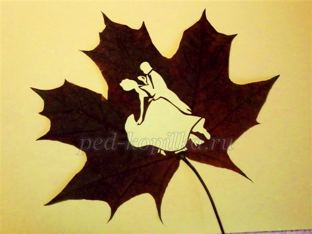 Ажурна аплікація на осінніх листках. Майстер-клас Ажурна аплікація на осінніх листках. Майстер-клас