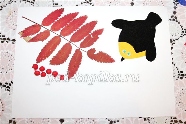 Аплікація Дари осені. Майстер-клас