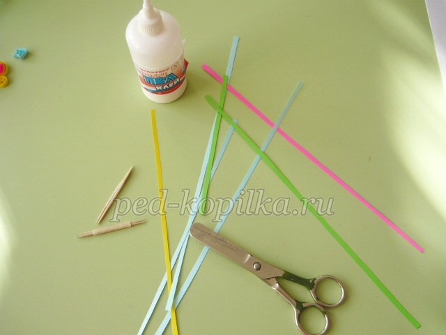 Гриби в техніці квіллінг. Майстер-клас