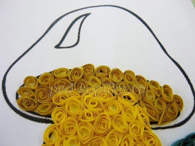 Гриби в техніці квіллінг. Майстер-клас