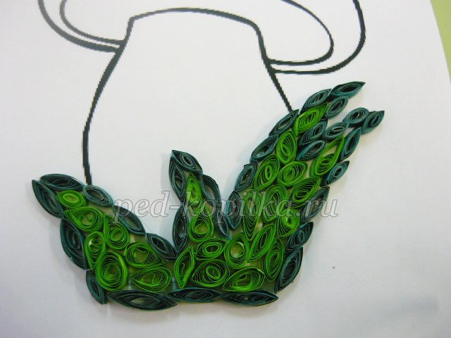 Гриби в техніці квіллінг. Майстер-клас