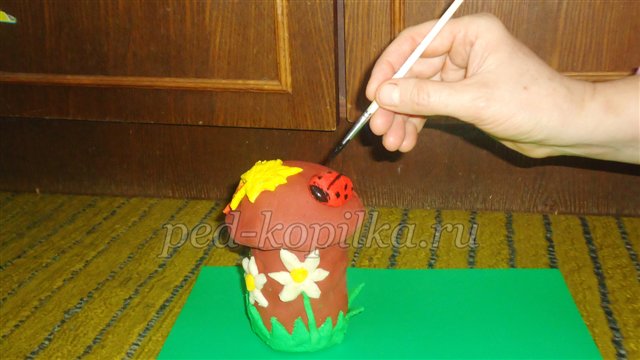 Осіння композиція з солоного тіста Осіння композиція з солоного тіста