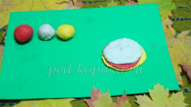 Осіння композиція з солоного тіста Осіння композиція з солоного тіста