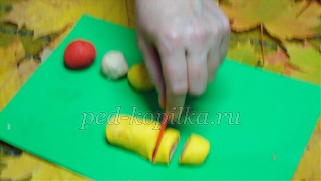 Осіння композиція з солоного тіста Осіння композиція з солоного тіста