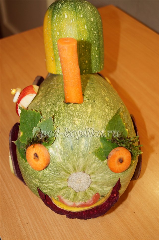 Осінні вироби своїми руками. Паровозик осені Осінні вироби своїми руками. Паровозик осені