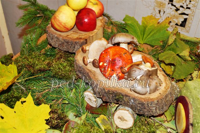 Осінні вироби своїми руками. Паровозик осені Осінні вироби своїми руками. Паровозик осені