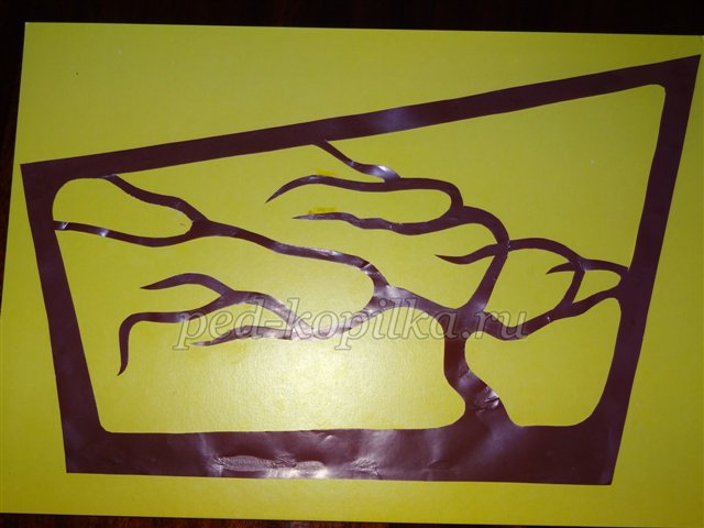 Осіння аплікація. Майстер-клас Осіння аплікація. Майстер-клас