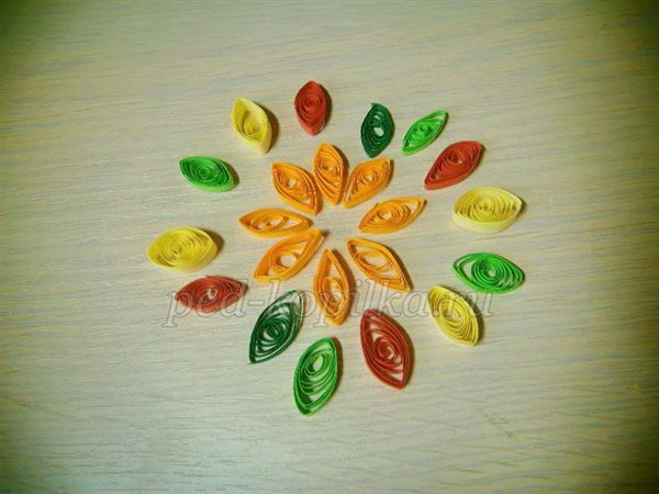 Аплікація на тему Осінь Аплікація на тему Осінь