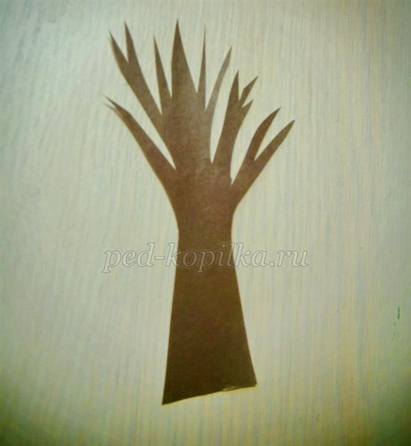 Аплікація на тему Осінь Аплікація на тему Осінь