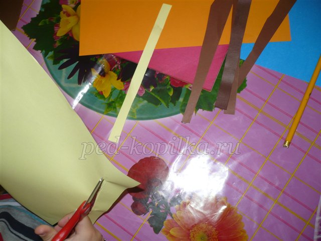 Аплікація на тему Осінь. Майстер-клас Аплікація на тему Осінь. Майстер-клас