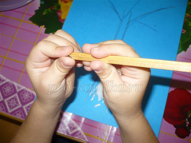 Аплікація на тему Осінь. Майстер-клас Аплікація на тему Осінь. Майстер-клас