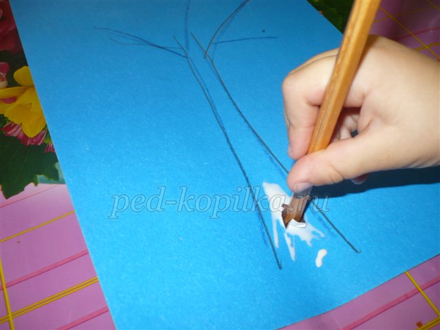 Аплікація на тему Осінь. Майстер-клас Аплікація на тему Осінь. Майстер-клас