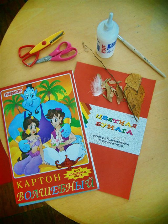 Майстер-клас із рукоділля «Аплікація з сухого листя. Пташка» Майстер-клас із рукоділля «Аплікація з сухого листя. Пташка»