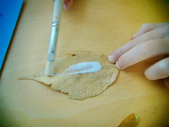 Майстер-клас із рукоділля «Аплікація з сухого листя. Пташка» Майстер-клас із рукоділля «Аплікація з сухого листя. Пташка»