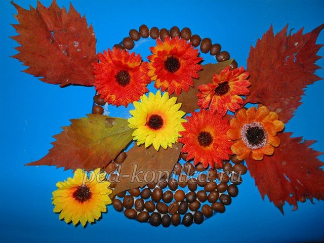 Майстер клас «Осіння композиція» виріб з непридатного матеріалу Майстер клас «Осіння композиція» виріб з непридатного матеріалу