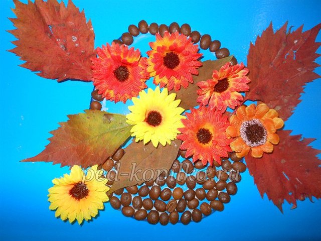 Майстер клас «Осіння композиція» виріб з непридатного матеріалу Майстер клас «Осіння композиція» виріб з непридатного матеріалу